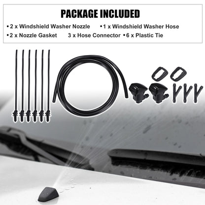 Windshield Washer Nozzle Spray Kit No. 85381AE020 for Toyota Sienna (2011–2020)
