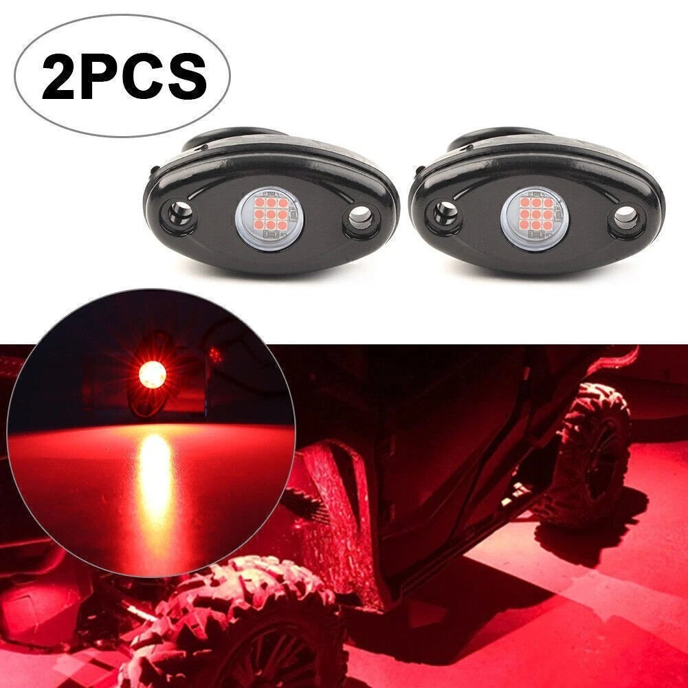 Pair Fog Light Bezels for Jeep Compass (2011–2017)