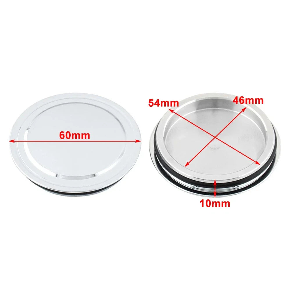 Black Frame Hole Plug Cap Cover for Yamaha VMAX 1200 (1985-2007)