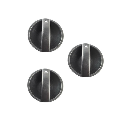 Set of 3 Control Knobs for Toyota Tacoma (2005–2011)