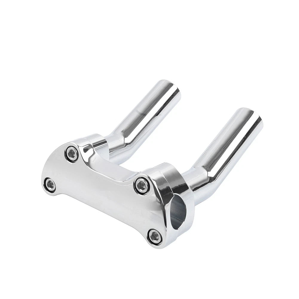 5.5" Pullback Handlebar Riser Top Clamp for Harley Dyna Sportster XL1200 (1" Bar)