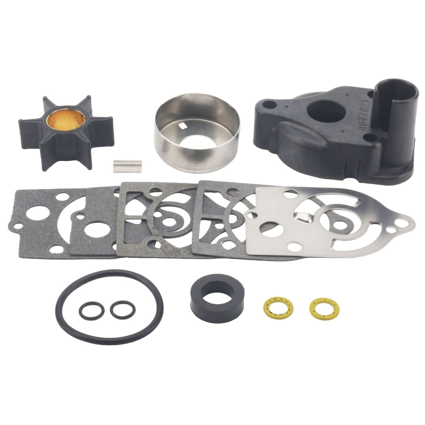 Outboard Water Pump Impeller Kit for Mercury 30-70 HP (Various Years)