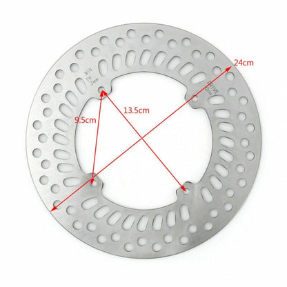 Front Brake Disc for Honda CR125 CR250 CRF250R CRF250X XR500 XR600