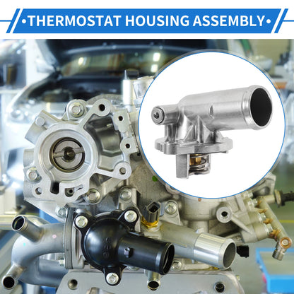 Engine Coolant Thermostat Housing Assembly for Dodge Challenger Charger (2008–2023)