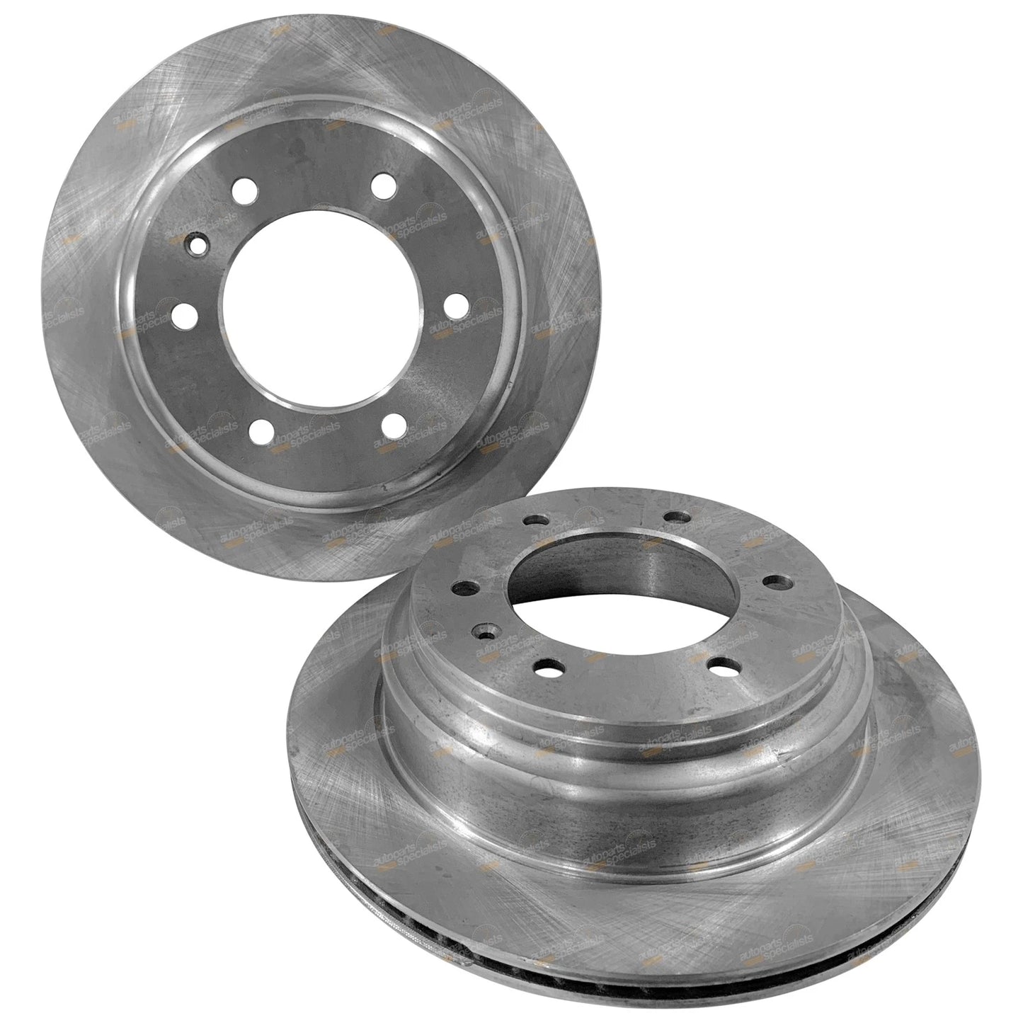 2x Rear Disc Brake Rotors for Isuzu MU-X UC (2013–2020)