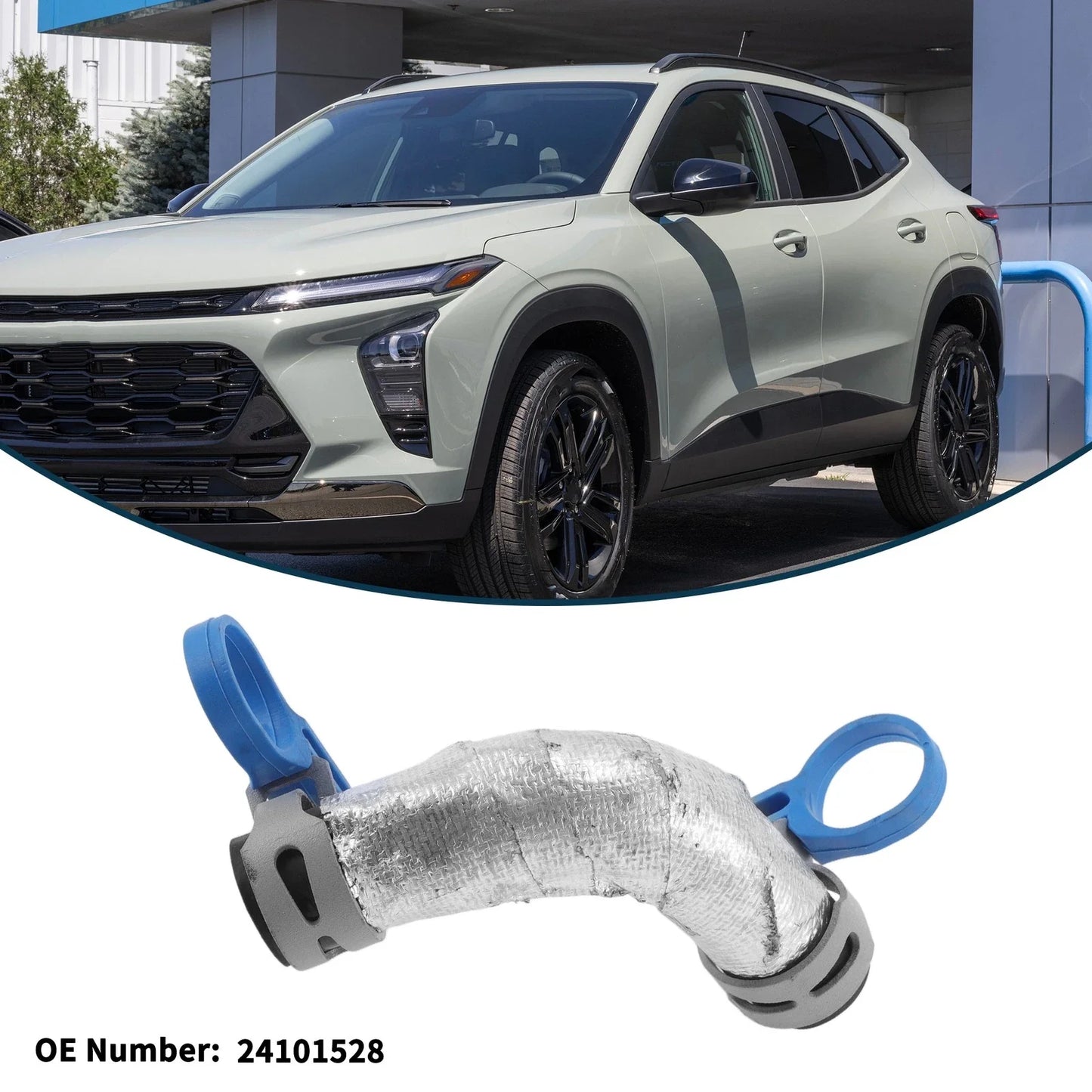 Radiator Hose for Chevrolet Trax 2014-2018 (2 x) OE 24101528