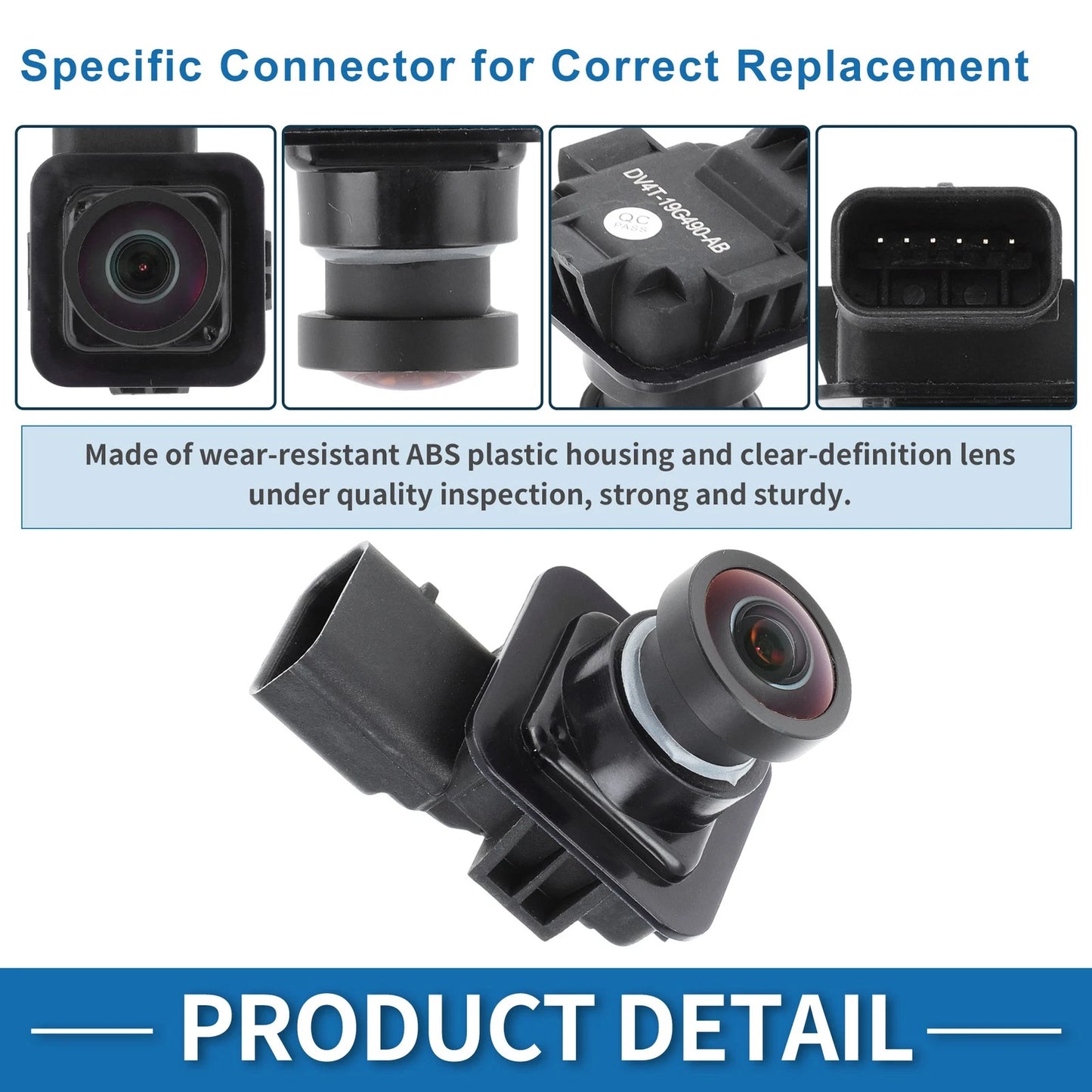 Rear View Park Assist Backup Camera EV4T-19G490-CA for Ford Escape Kuga (2013–2017)