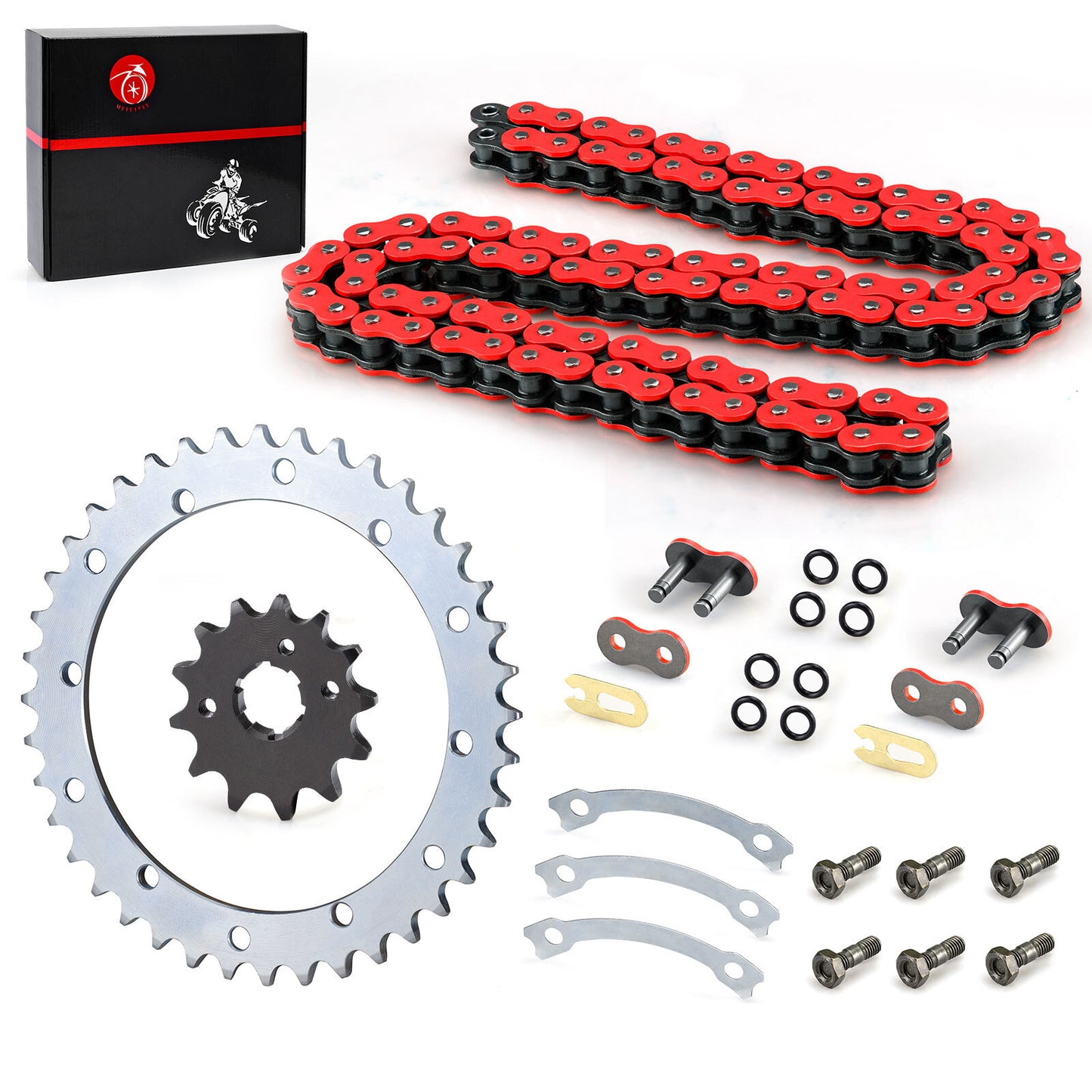 Chain and Sprocket Kit for Yamaha Warrior YFM350X (1989–2004)