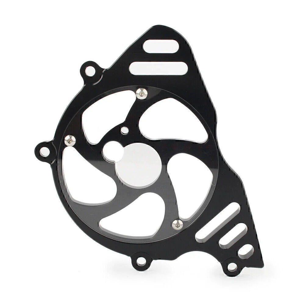 Black CNC Front Chain Sprocket Cover for Kawasaki Z1000 (2010-2017)
