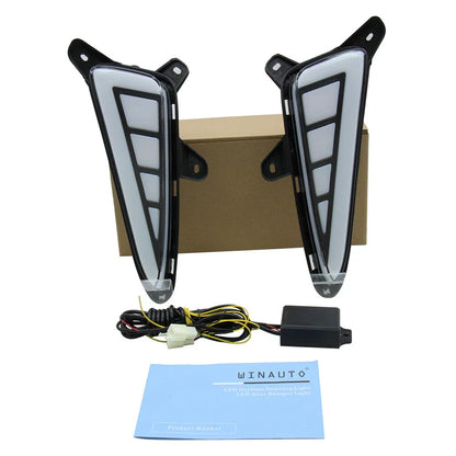 LED Dual Color Daytime Running Lights for Toyota CH-R (2016-2020)
