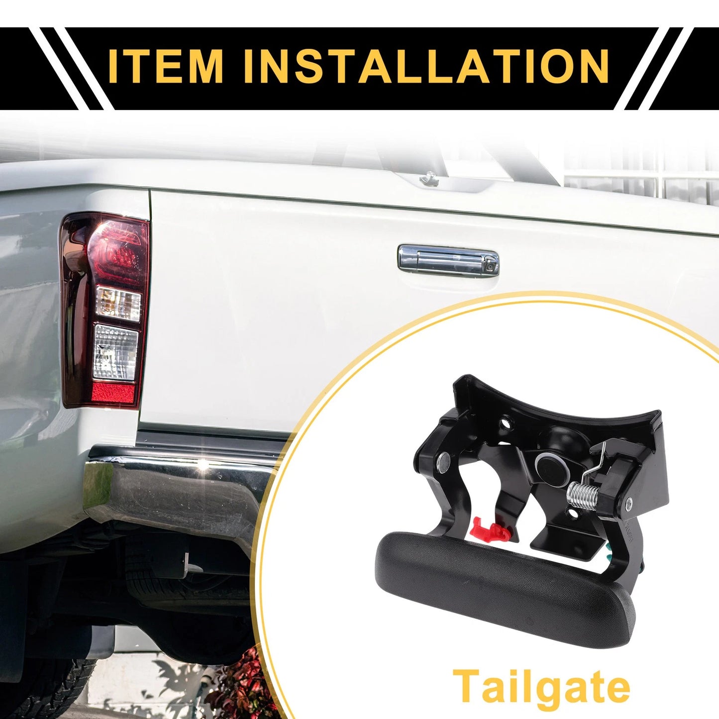 Liftgate Latch Tailgate Handle for Chevrolet Silverado 1500 Classic (2007) No. 15997911