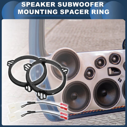 Set of 2 Speaker Spacer Rings for Ford Fiesta