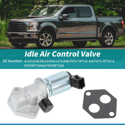 Idle Air Control Valve w/ Gasket for Ford F-150 F-250 (1994–1996) No.F6TZ9F715HA