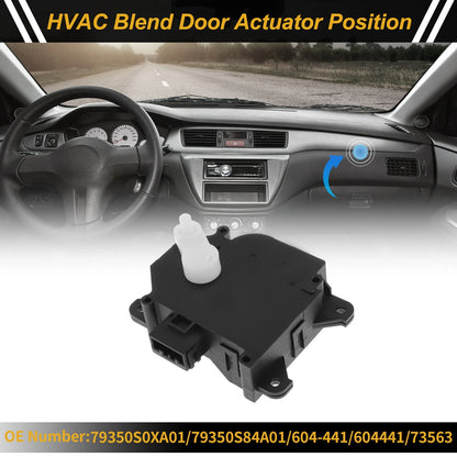 HVAC Heater Blend Door Actuator for Acura MDX (2001–2006) No. 79350S0XA01