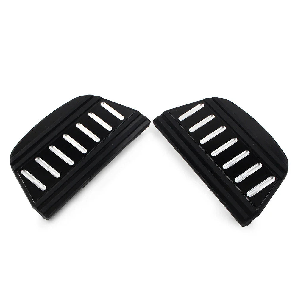 Black Rear Floorboard Foot Peg Insert for Harley Softail Electra Glide