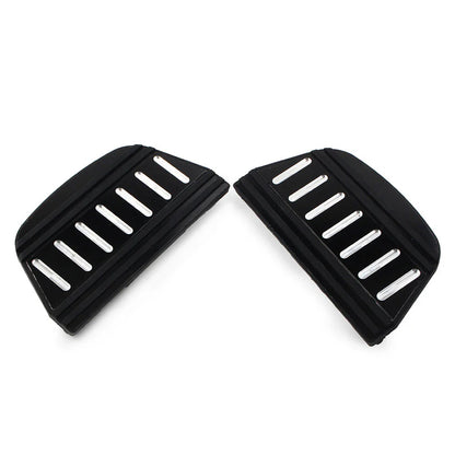Black Rear Floorboard Foot Peg Insert for Harley Softail Electra Glide