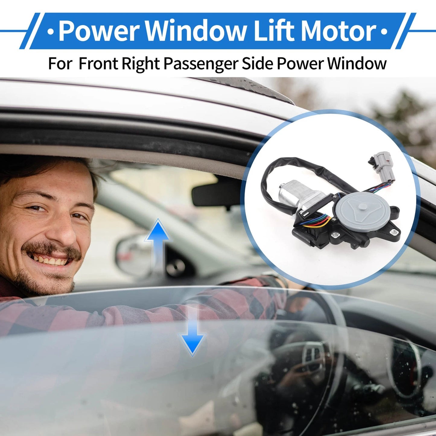 Power Window Regulator Lift Motor for Infiniti I30 (1996–2001)