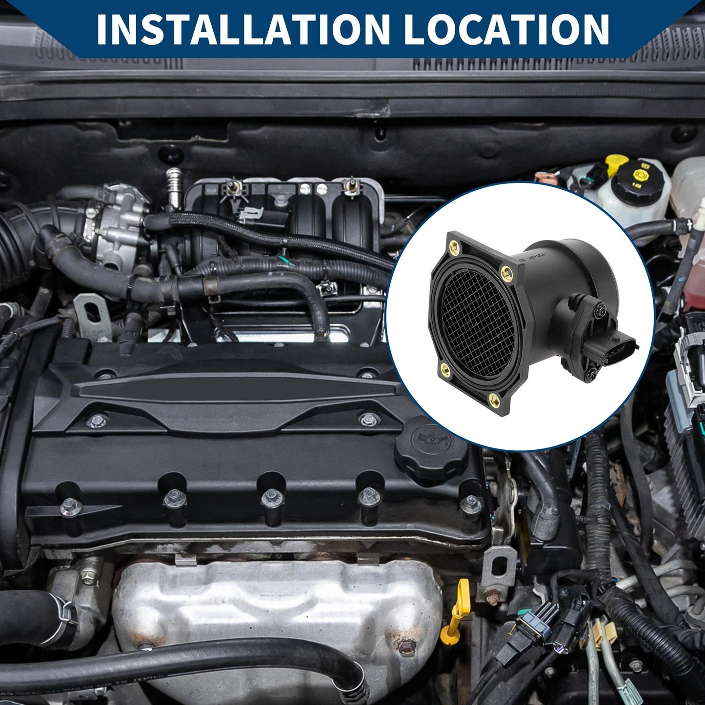 Mass Air Flow Sensor Assembly No.226807F405 for Nissan Terrano