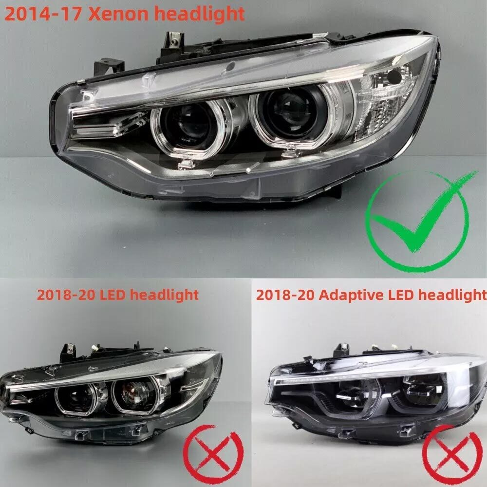 Yellow DRL LED Module for BMW F32 F33 F36 428i 428iX 435i 435iX (2014–2017)