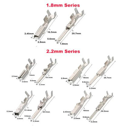 500 Piece Connector Pins Kit for Automotive DIY and Electronic Repairs