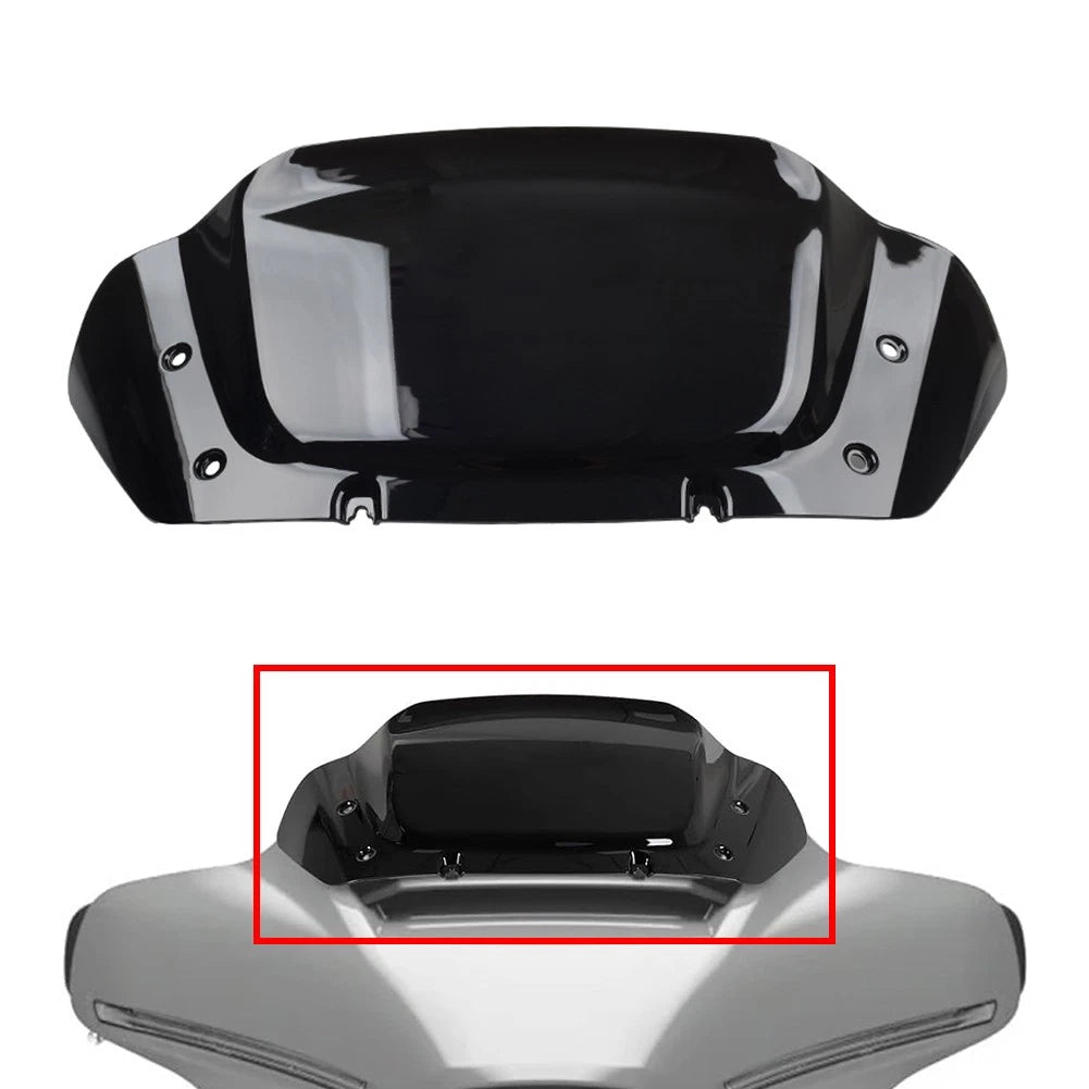 10" Windshield for Harley CVO Street Glide FLHXSE FLHX (2023–2024) Black