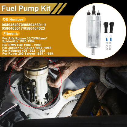 Fuel Pump Set for Alfa Romeo 33/75 (1983–1995) Replaces 0580464070