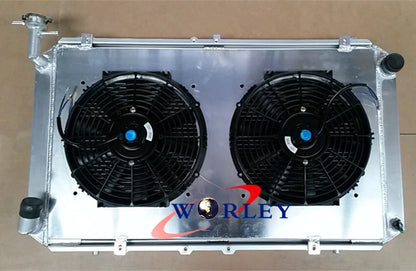 Aluminum Radiator with Shroud and Fan for Patrol Y60 GQ (1988–1997)