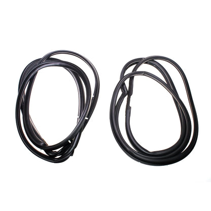 Set of 2 Rear Door Weatherstrips for Mitsubishi Mirage Lancer Colt (1992–2002)