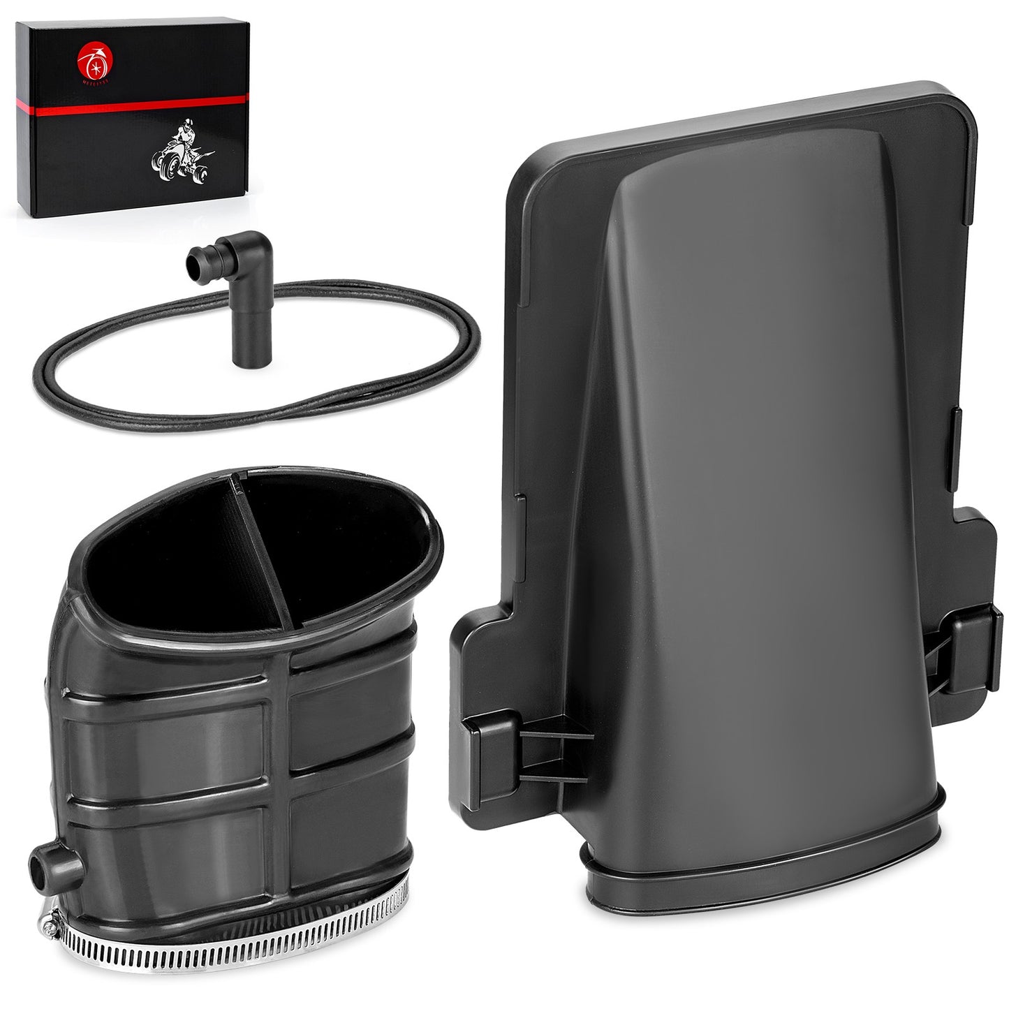 Airbox Lid Cover & Duct with Elbow Pipe for Yamaha Raptor 660R (2001–2005)