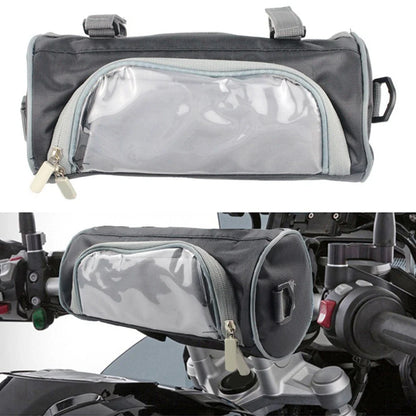 Touch Screen Storage Bag for Motorcycles - Front Handlebar Use