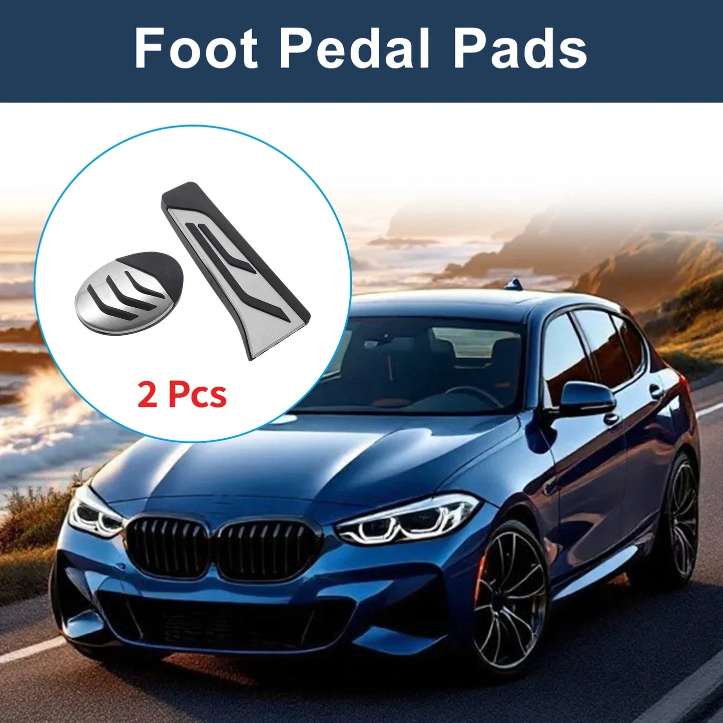 Automatic Foot Accelerator Pedal Covers for BMW 1-Series (F40) (2020-2022)