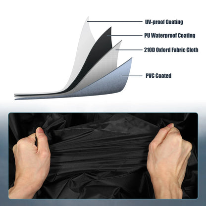 Waterproof 2-3 Seat UTV Cover for Polaris  - Rain Protection & Storage