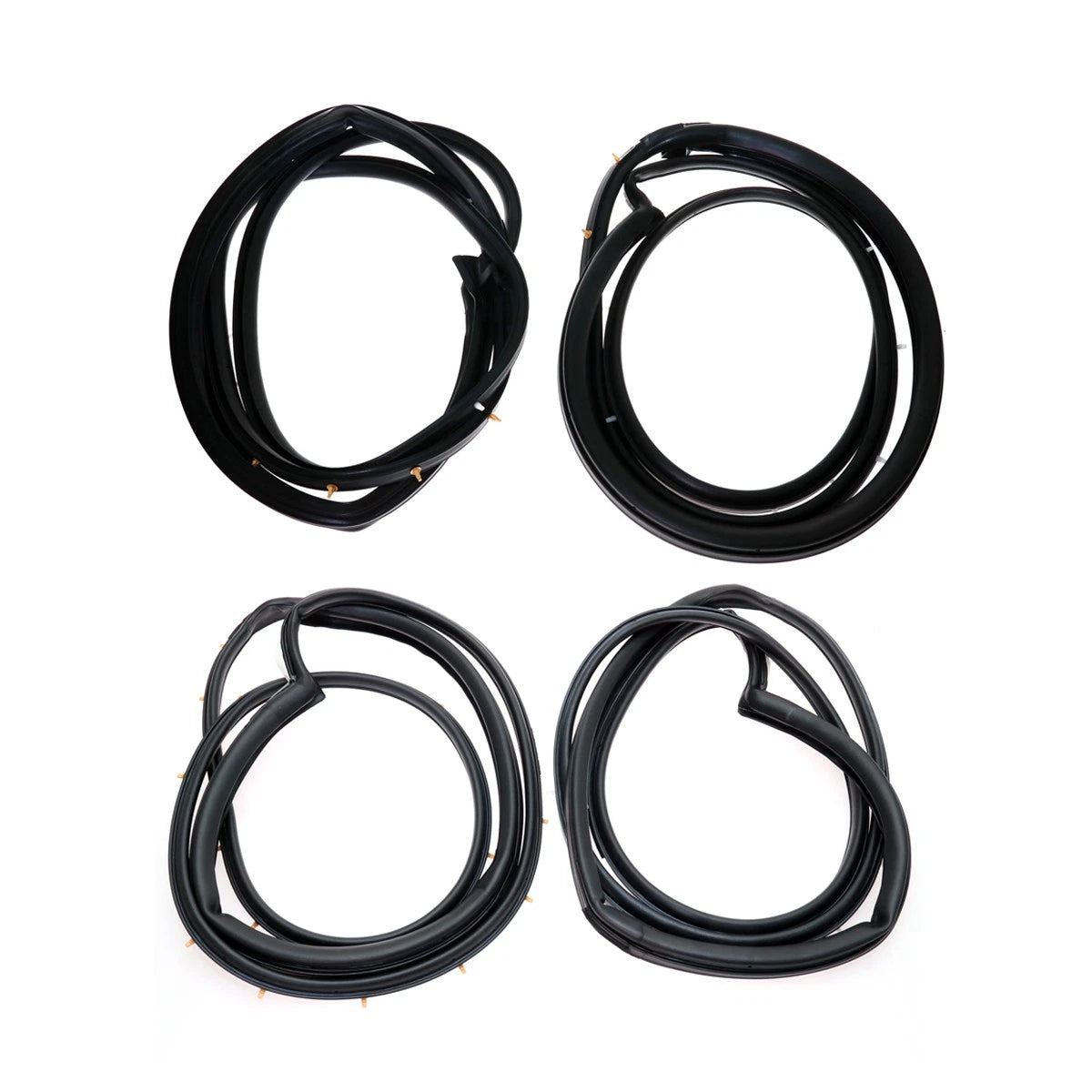 Set of 4 Weatherstrips for Toyota Corolla (1991–1998)