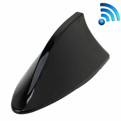 Black Universal Auto Car Roof Shark Fin Style AM/FM Antenna