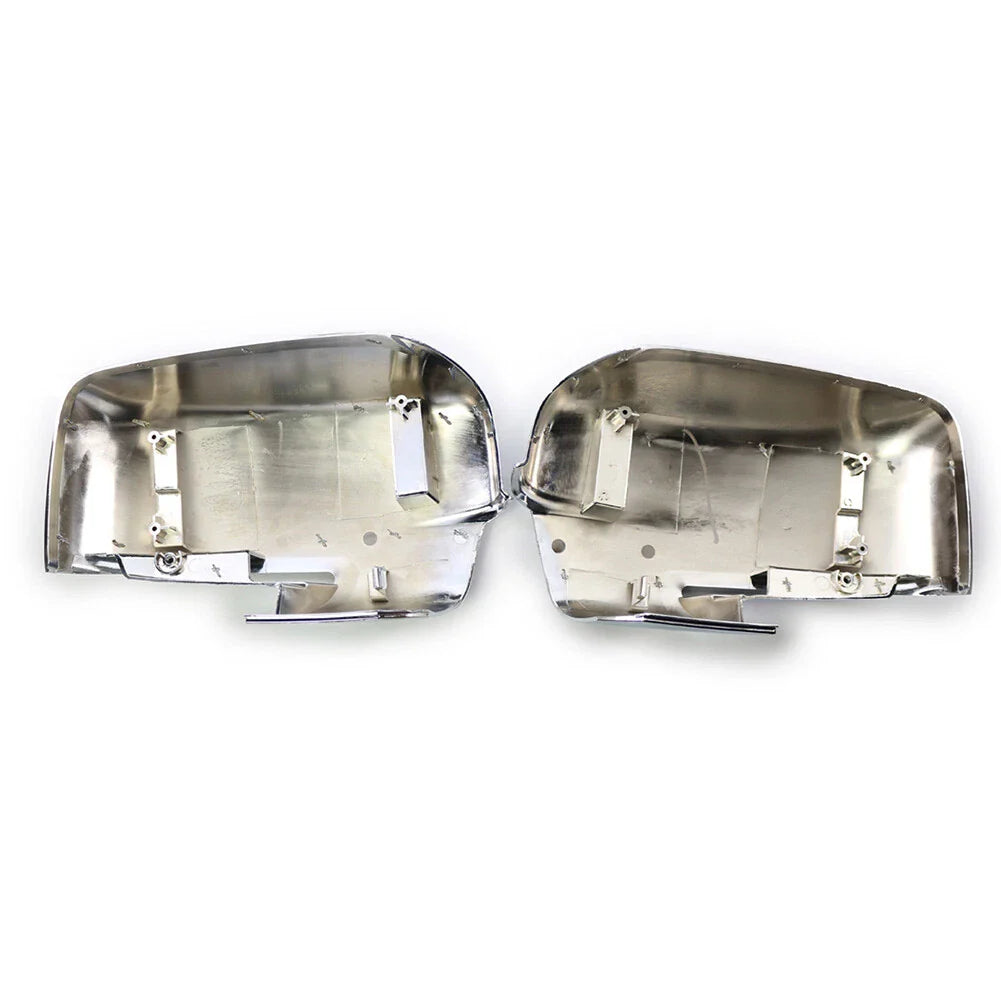 Chrome Mirror Covers with Turn Signal Cutout for Dodge Ram 1500 (2013-2018)