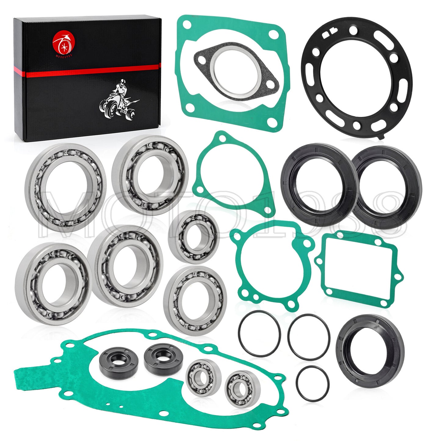 Engine Bearing Seals Gasket Rebuild Kit for Polaris Sportsman 400 (2000–2006)