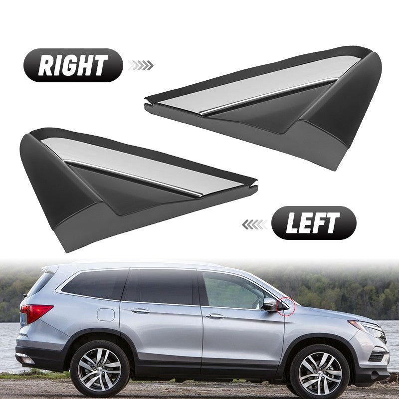 Mirror Corner Molding Trim for Honda Pilot/Ridgeline (2016–2022)