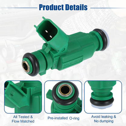 6X Fuel Injector Nozzle for Kia Sorento EX LX SX 3.5L (2011–2013)