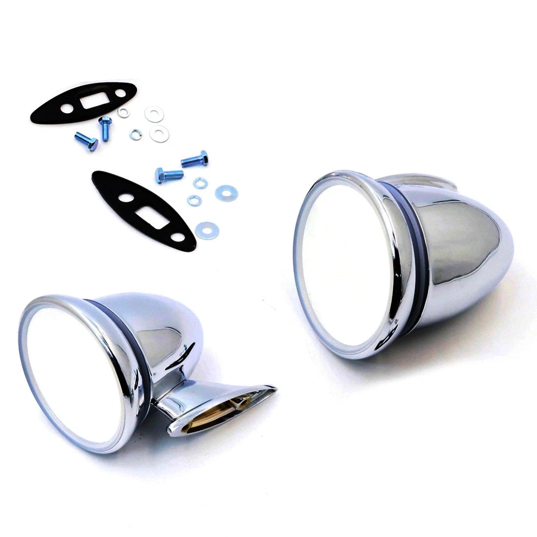 Chrome Fender Mirror Set for Mazda Roadpacer Chantez Cosmo 121 AP RX-5 1975-1981