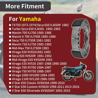 Brake Shoes for Yamaha Maxim 700 750 (1985–1990)