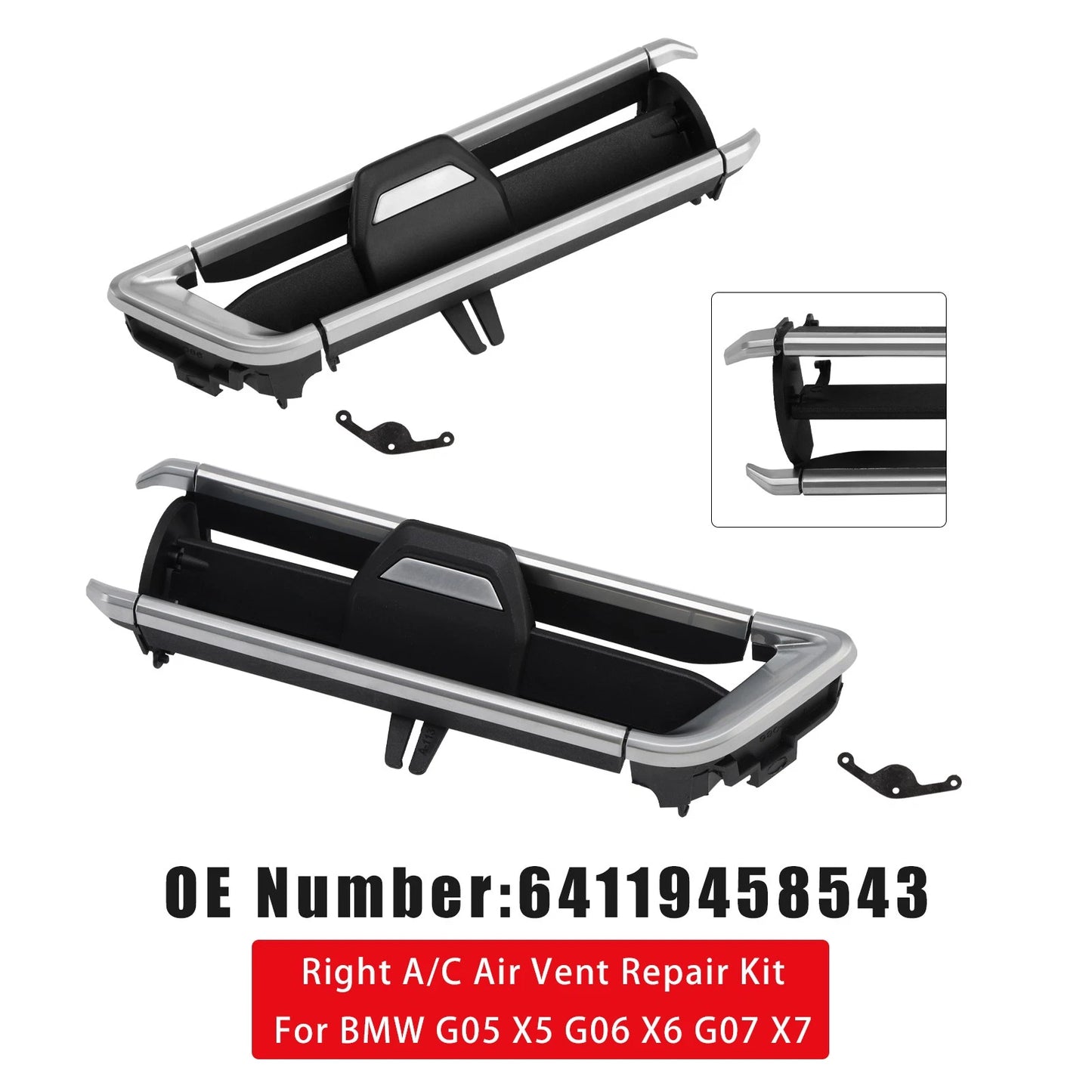Lower Side Deflector for BMW R1300GS ADV (2025–2026) Clear