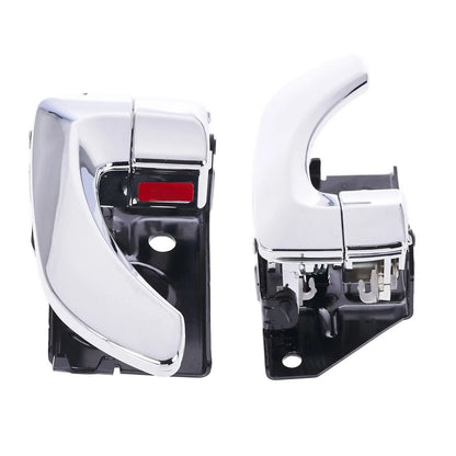 Door Handle Inner 2 x Chrome for Hyundai Santa Fe (2000–2005)