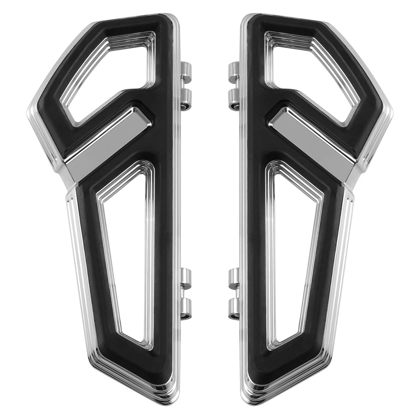 Chrome Driver Floorboards Mount Bracket for Harley Touring (2014-2024)