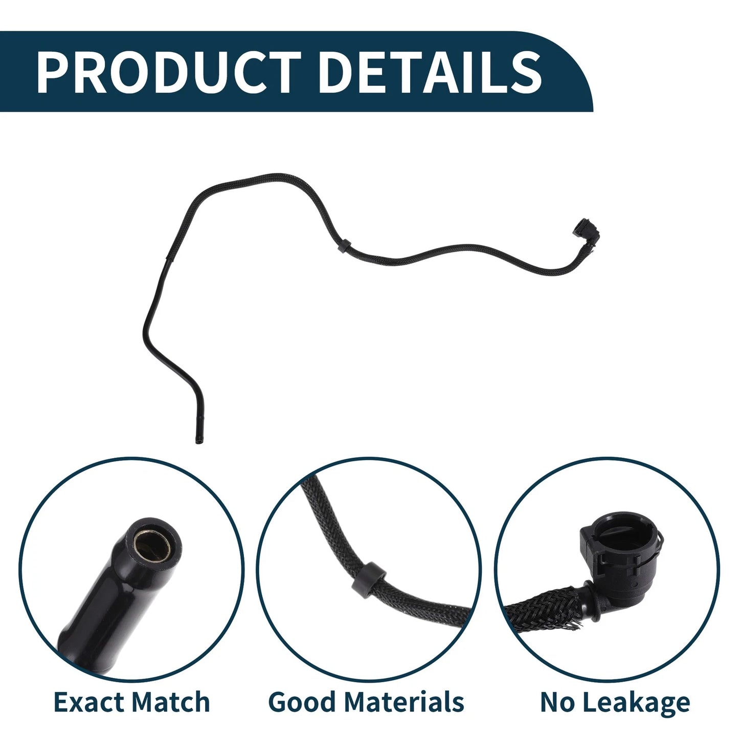 Radiator Hose for BMW 5 Series (G30) M5 (2018–2020) No. 17127856749