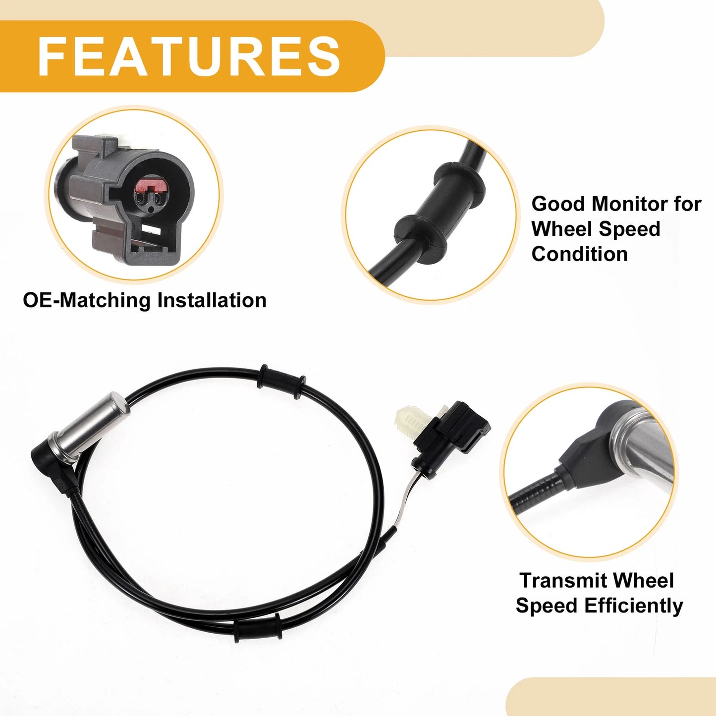 ABS Wheel Speed Sensor No. 8U9Z2C191A for Ford F53
