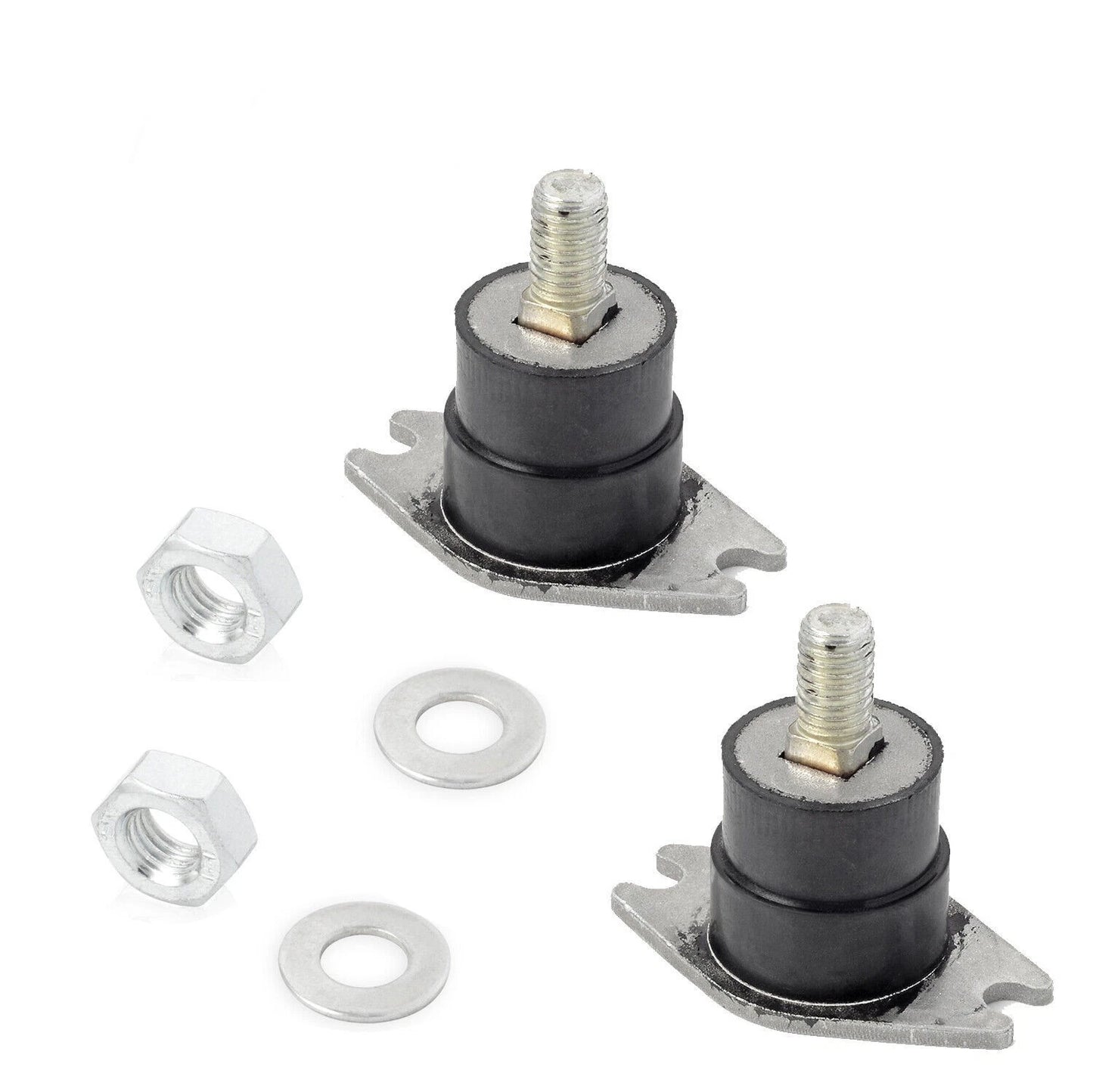 Set of 2 Upper Side Rubber Motor Mounts for Johnson Evinrude (OMC)