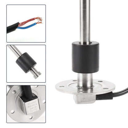 Fuel Sending Unit and Gauge Kit 240-33 Ohm for Boat Truck Vehicle