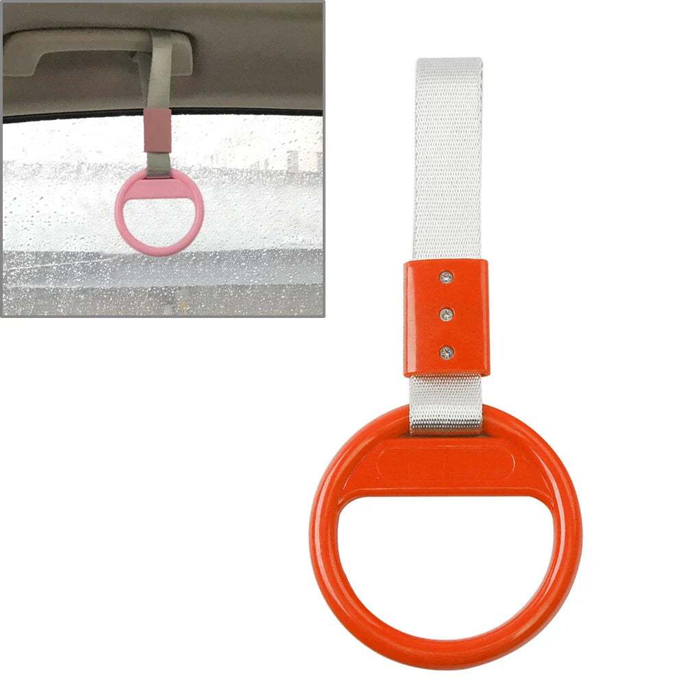 Orange Ring Handle Strap for Train Bus - Drift Charm Tools