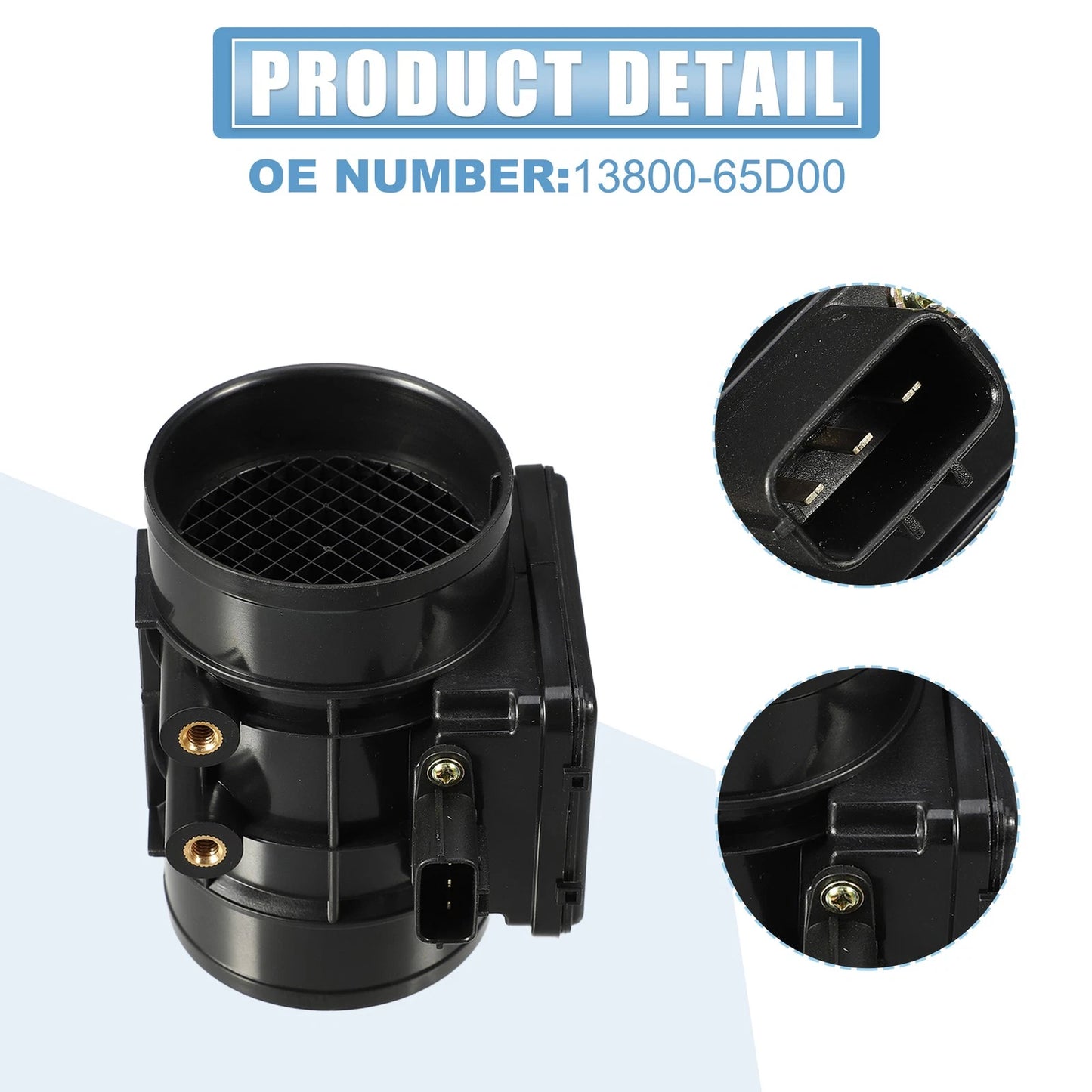 Mass Air Flow Meter MAF Sensor for Suzuki Vitara (1999–2003) 13800-65D00