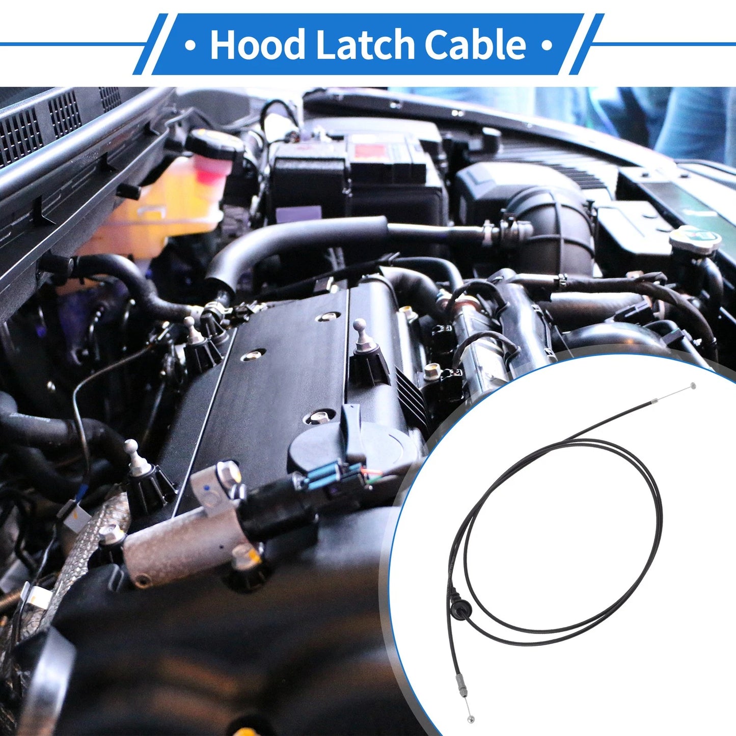 Hood Release Cable No.5363002120 for Toyota Corolla (2004–2017)